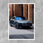 BMW i7 Blue - Gallery