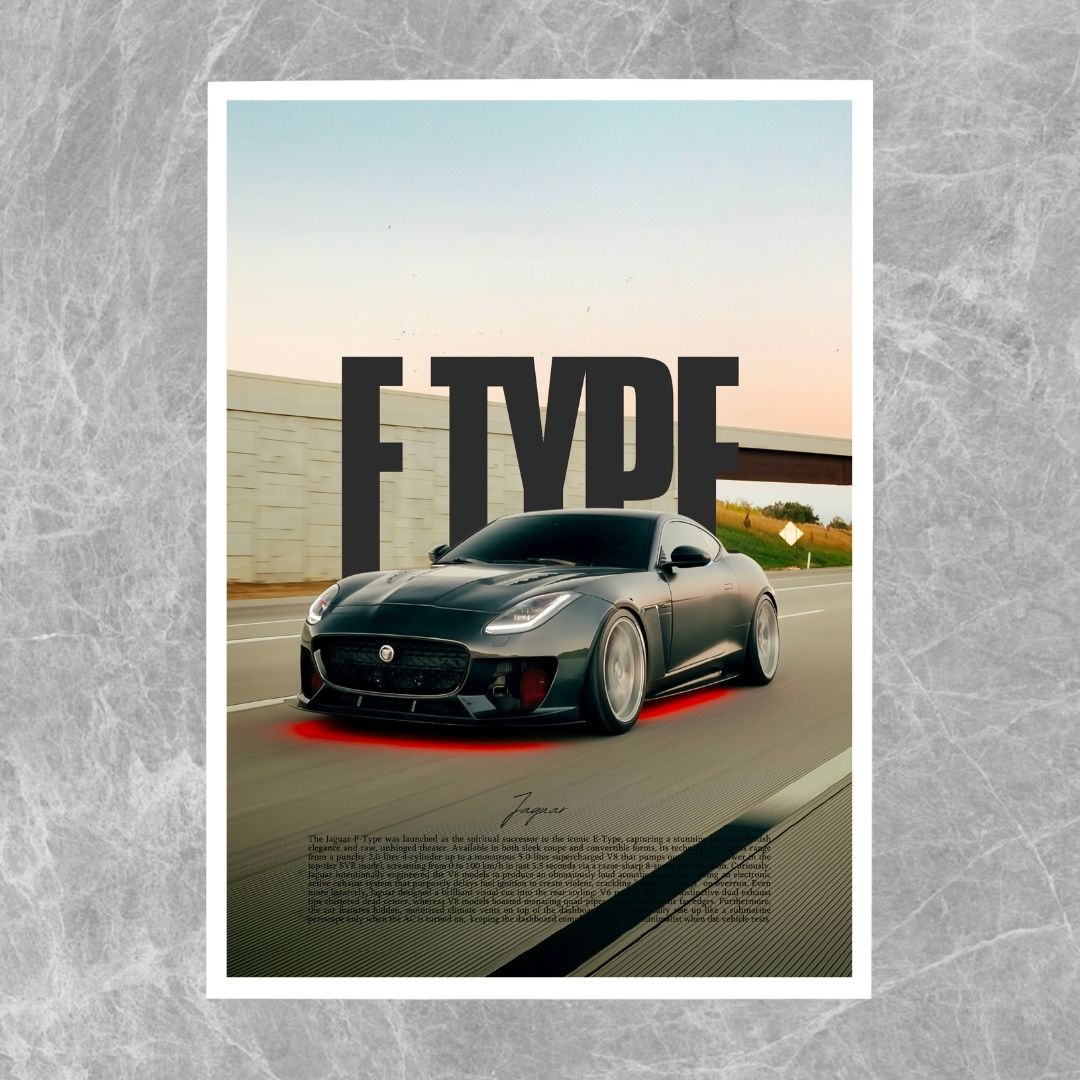 Jaguar F-Type Grey - Gallery