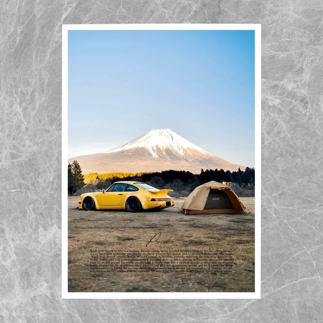 Porsche 911 RWB Gelb – Galerie