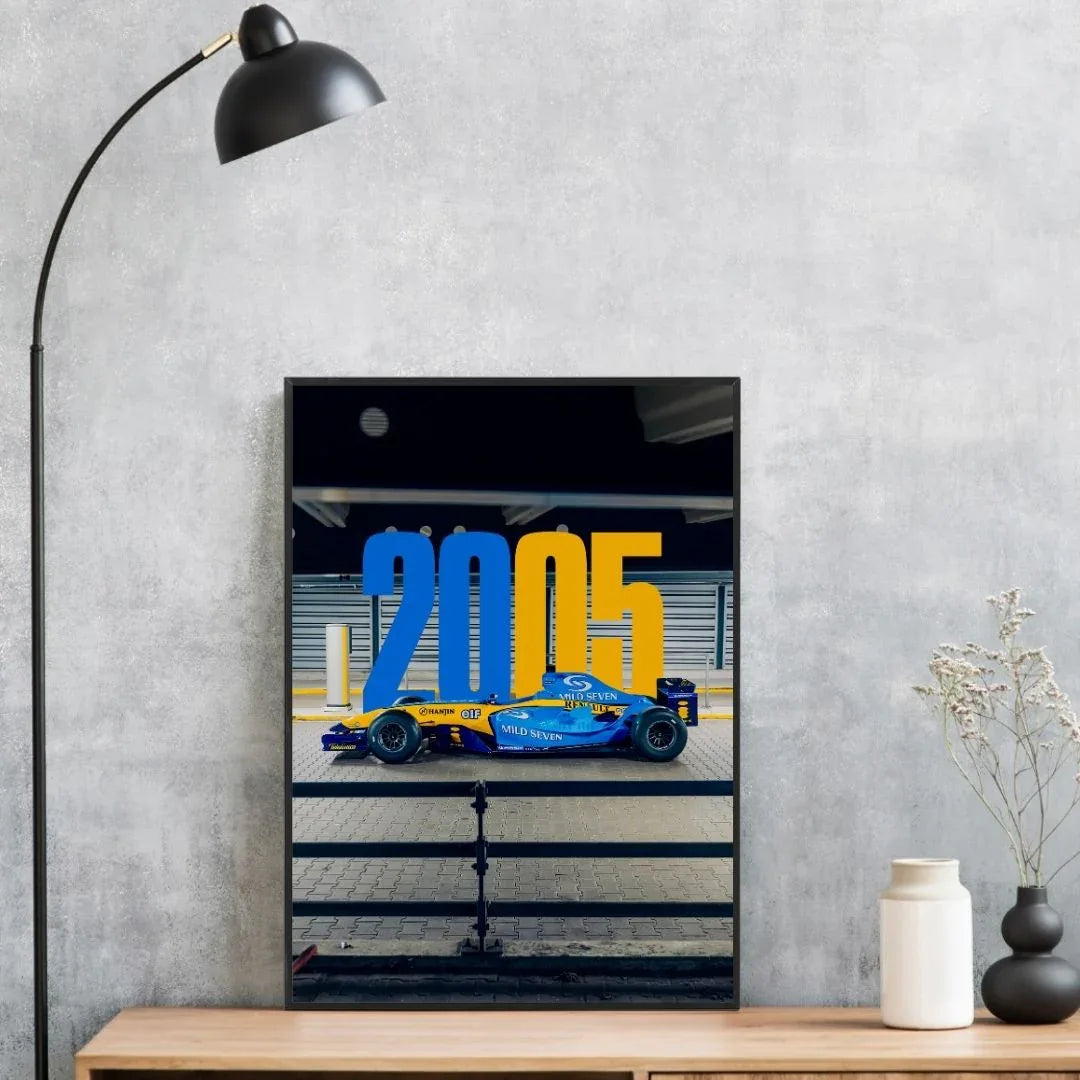 Fernando Alonso Renault R25 Side - Old money