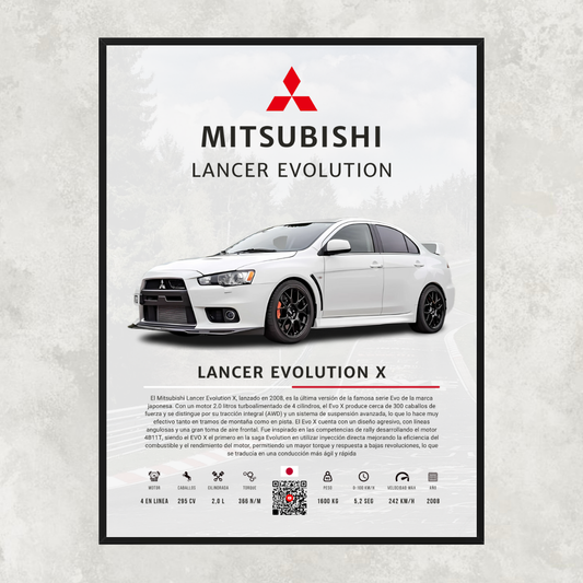 Mitsubishi Lancer Evolution X - Descriptive