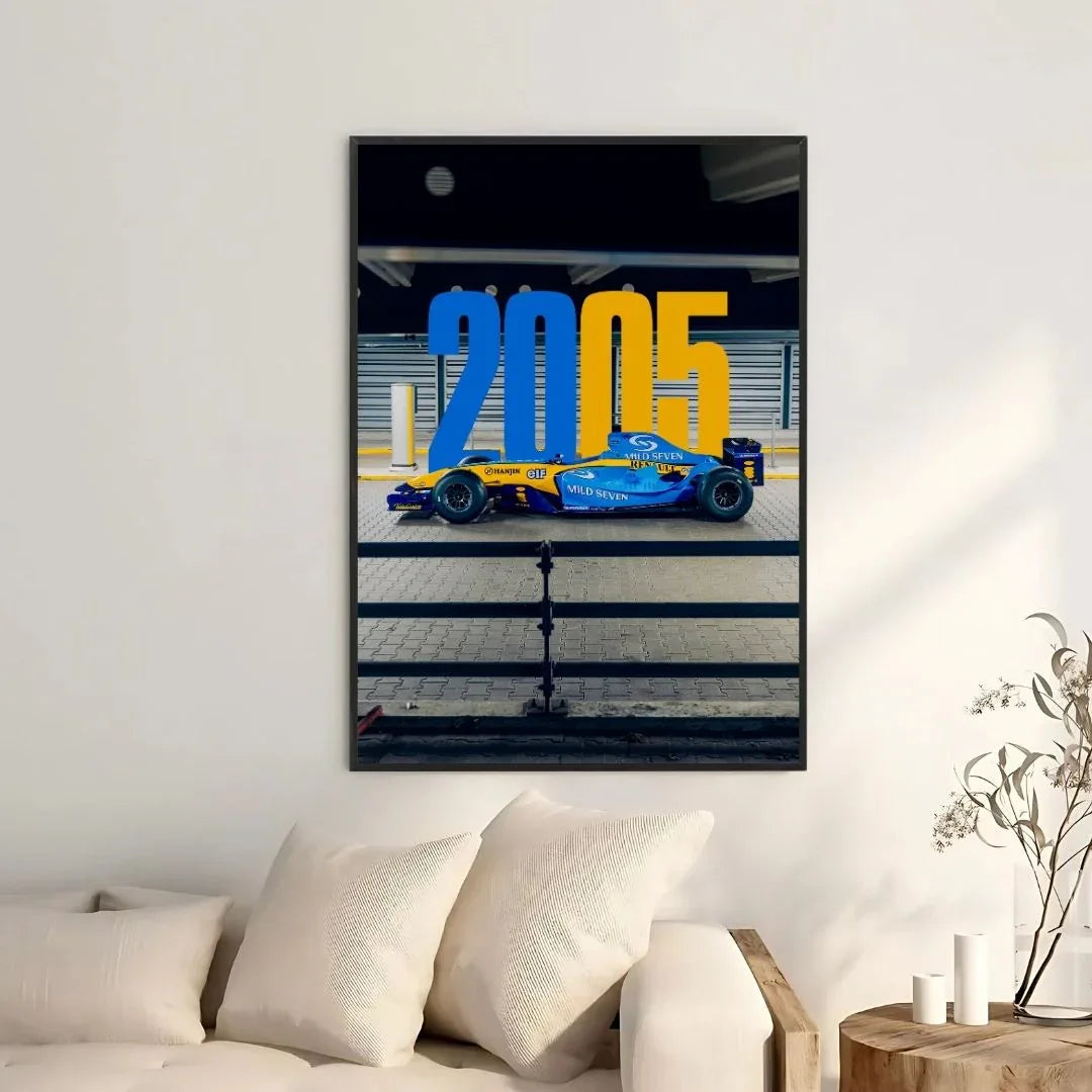 Fernando Alonso Renault R25 Side - Old money