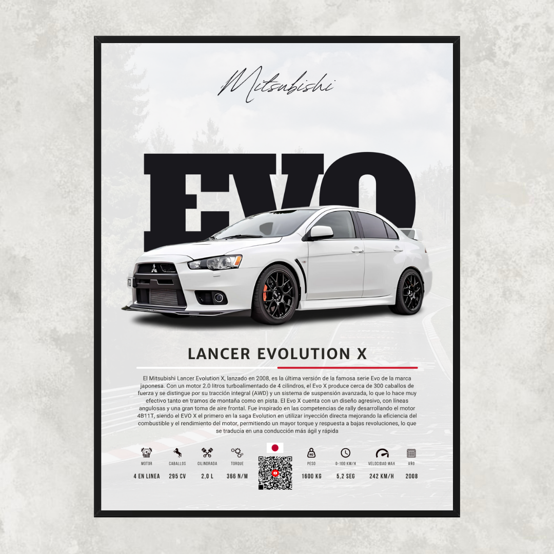 Mitsubishi Lancer Evolution X - Descriptive