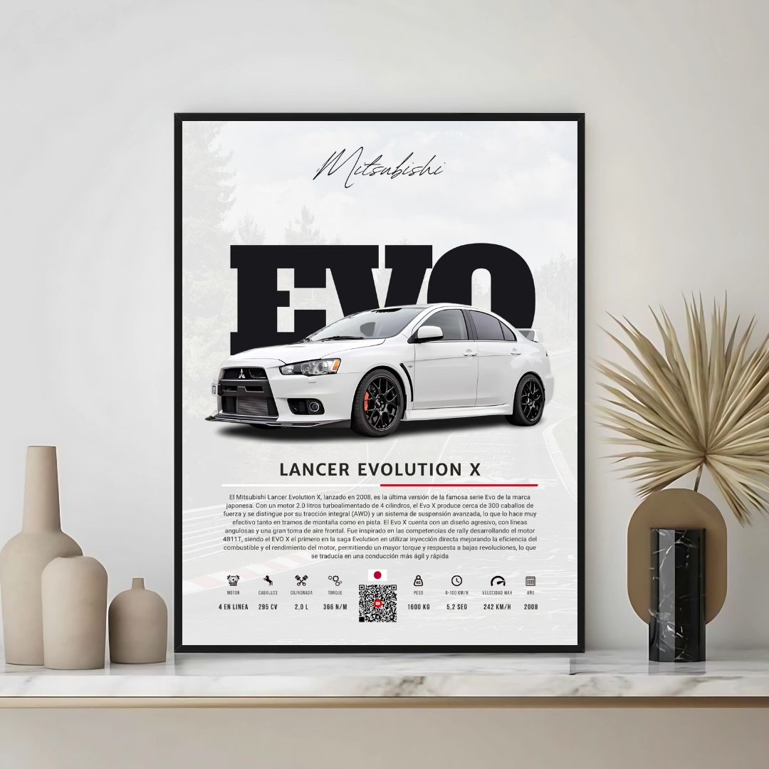 Mitsubishi Lancer Evolution X - Descriptive