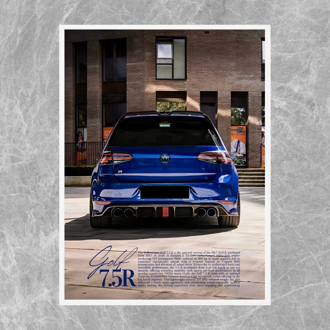 Volkswagen Golf 7.5R Rear - Old money