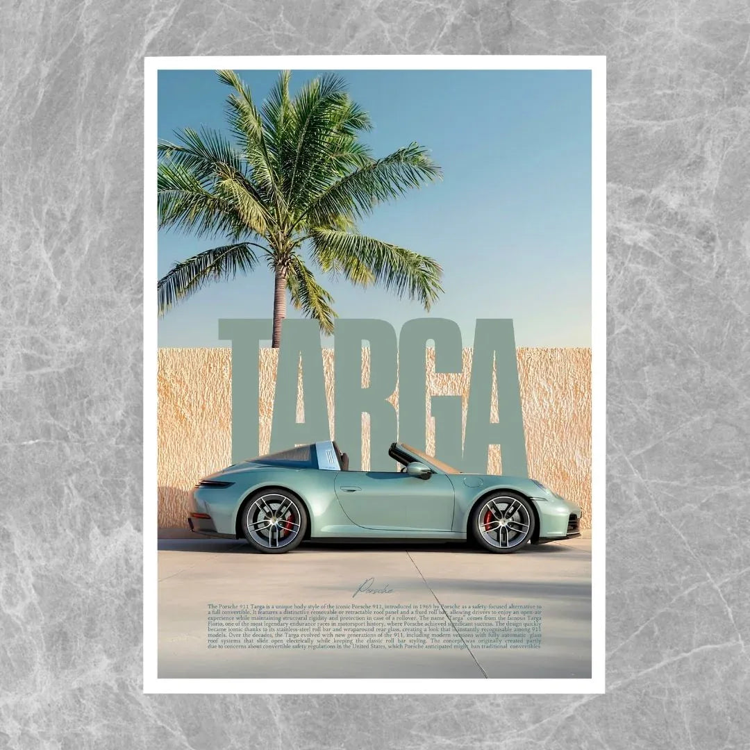 Porsche 911 Targa Side - Gallery