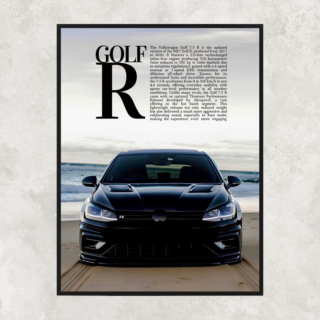 Volkswagen Golf 7.5R Front - Old money