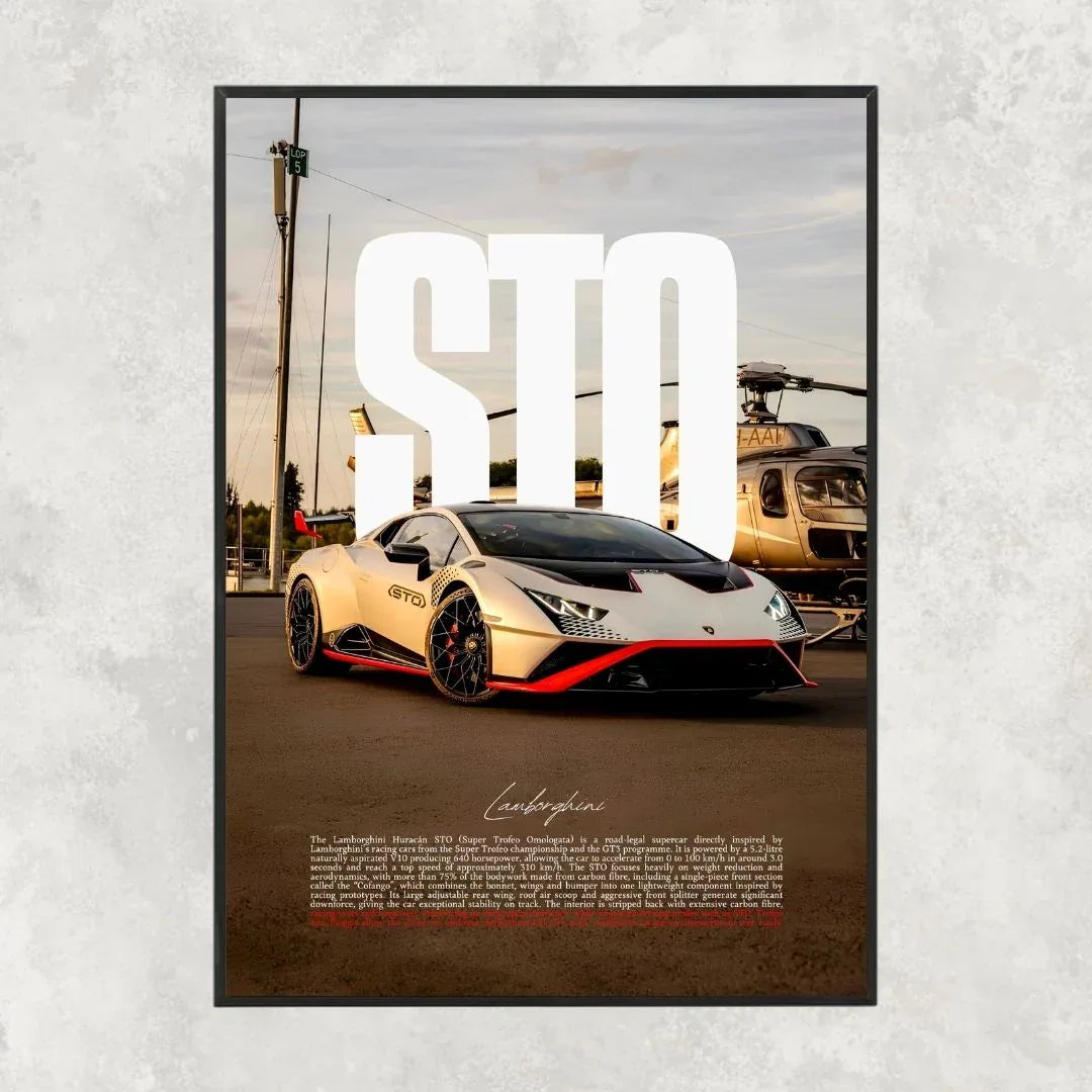 Lamborghini Huracán STO White - Old money
