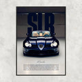 Mercedes AMG SLR McLaren Blue - Old money