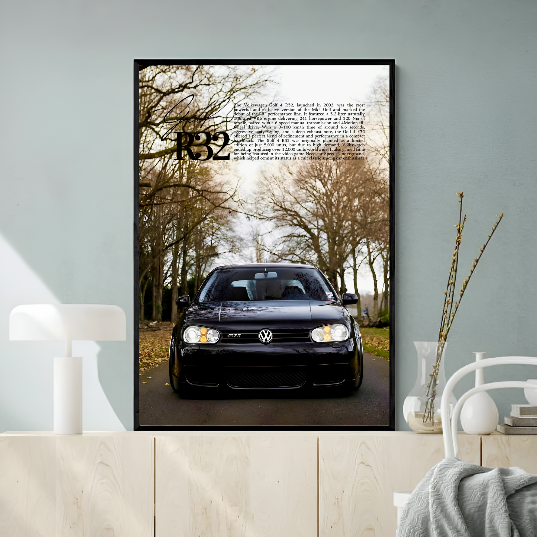 Volkswagen Golf MK4 R32 Black - Old money