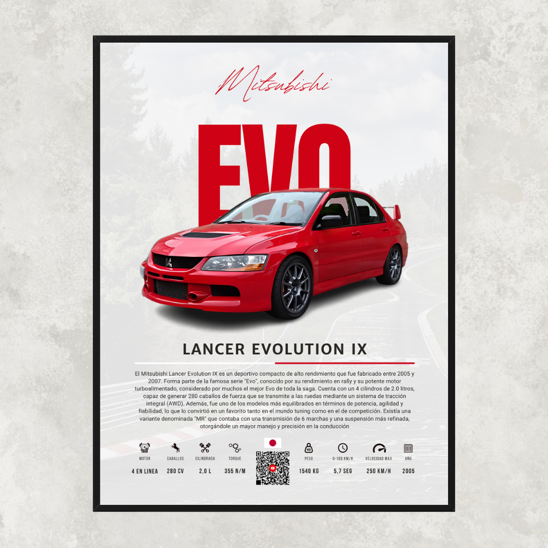 Mitsubishi Lancer Evolution IX - Descriptive