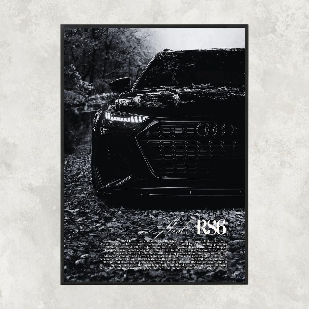 Audi RS6 C8 Noire - Galerie
