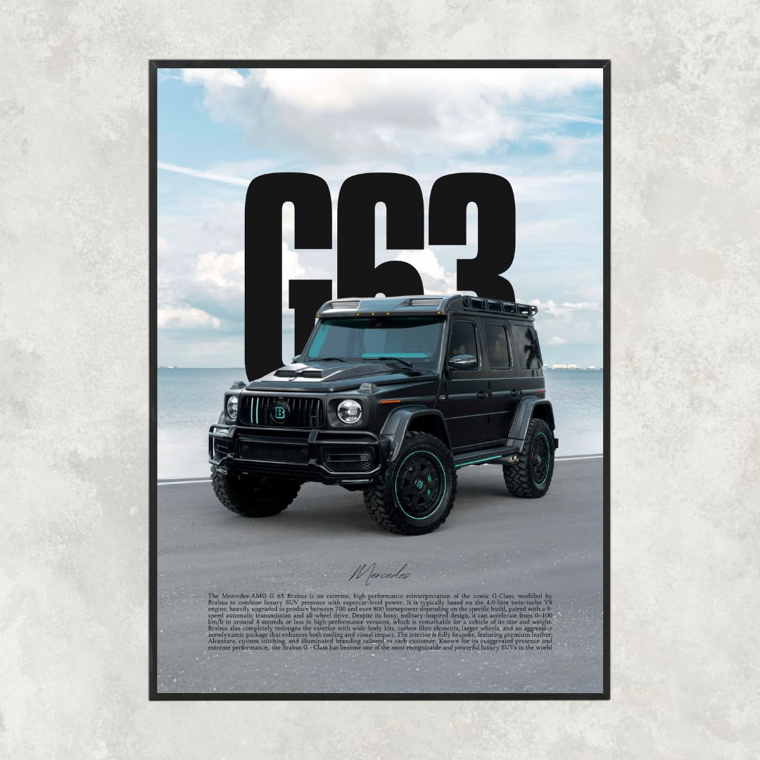 Mercedes AMG G63 Brabus Beach - Gallery