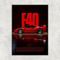 Ferrari F40 Seite - Old money