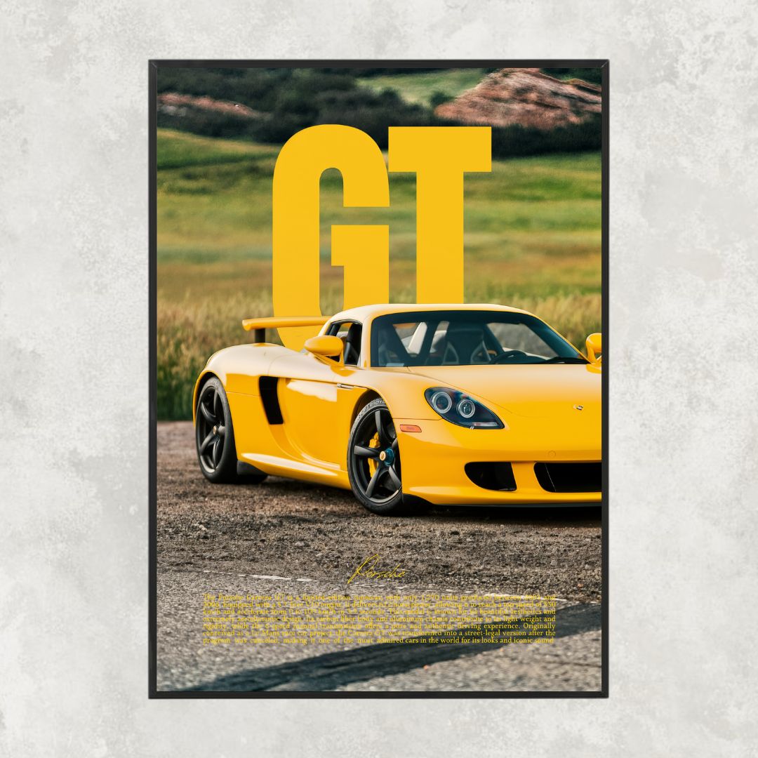 Porsche Carrera GT Yellow - Gallery