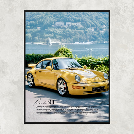 Porsche 911 Yellow - Old Money