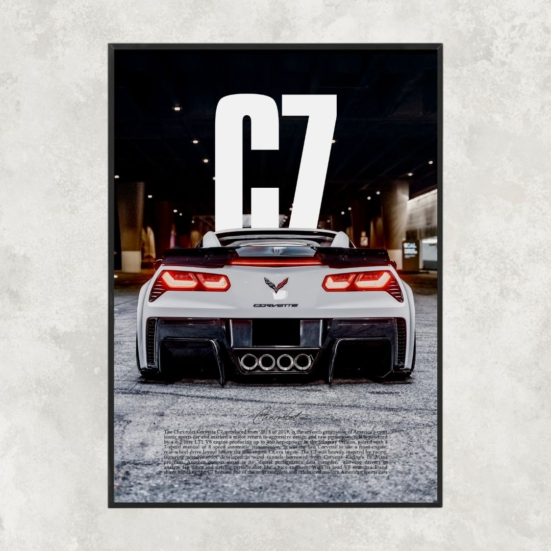 Chevrolet Corvette C7 White - Gallery