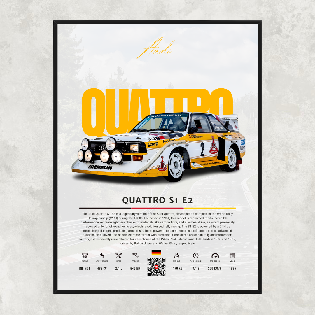 Audi Quattro S1 E2 - Descriptive