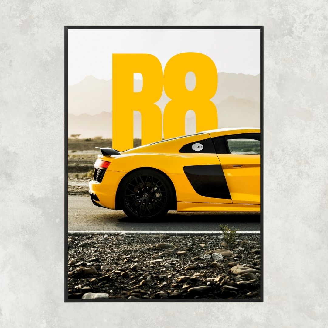 Audi R8 Type 4S Yellow - Gallery