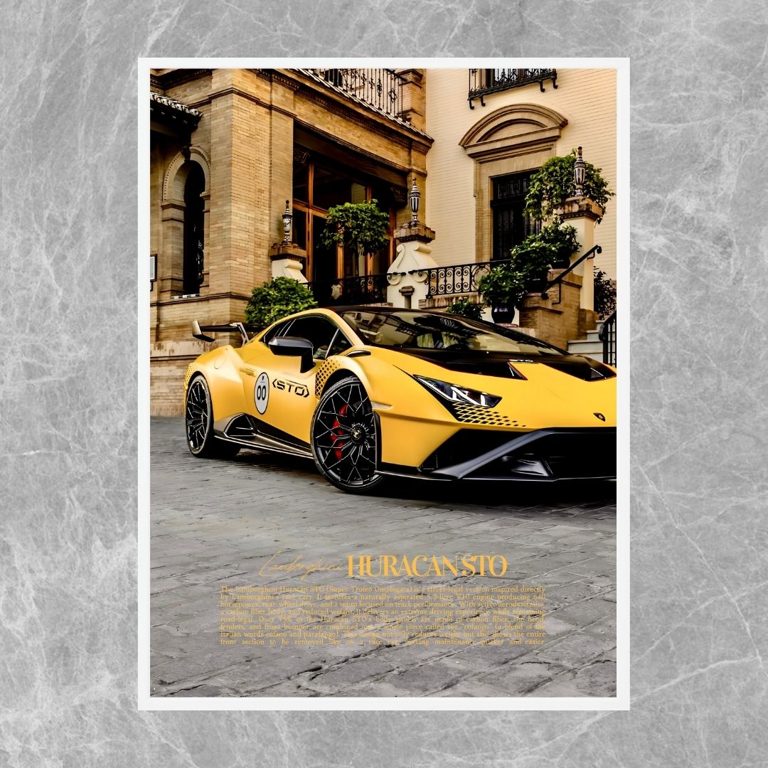 Lamborghini Huracan STO Yellow - Old money