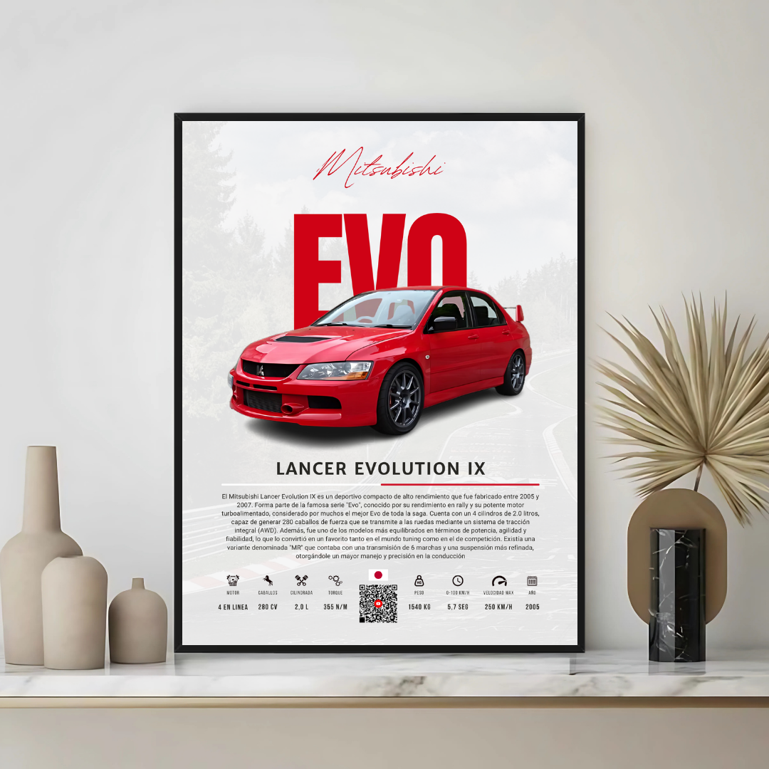 Mitsubishi Lancer Evolution IX - Descriptive