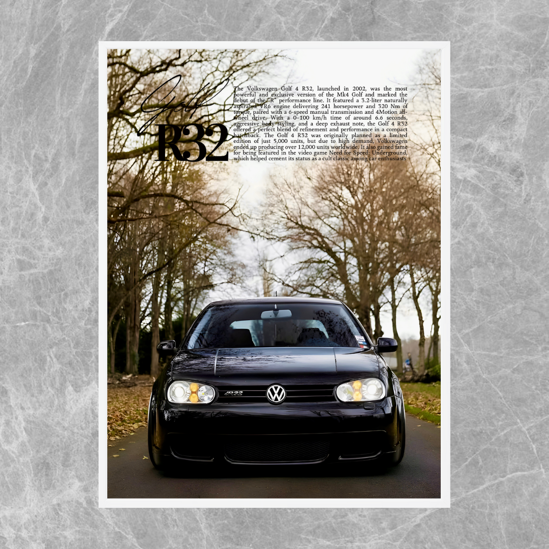 Volkswagen Golf MK4 R32 Black - Old Money