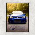 Volkswagen Golf MK4 R32 Blue - Old money