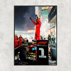 Carlos Sainz Wins Singapur F1 GP 2023 - Gallery