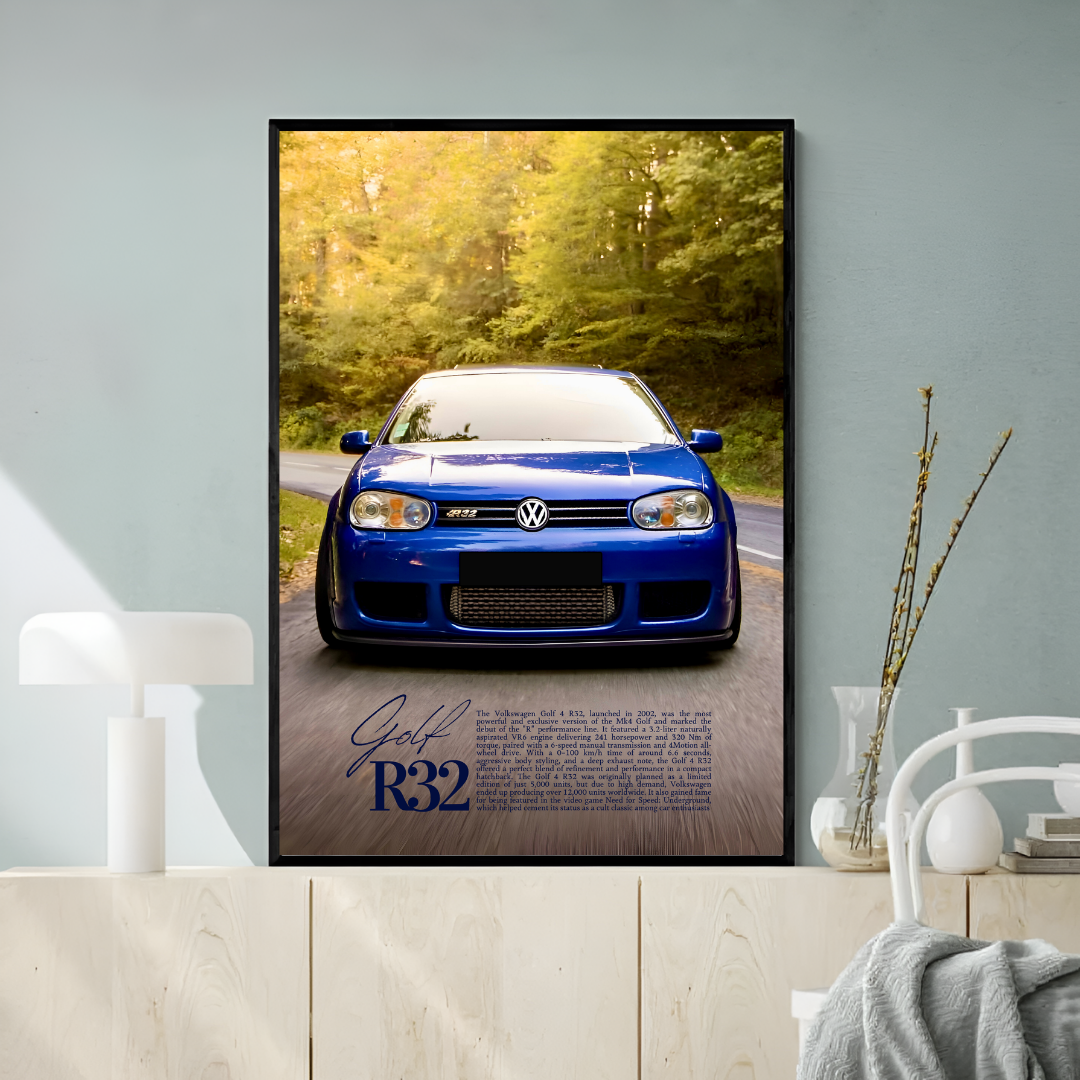 Volkswagen Golf MK4 R32 Blue - Old money