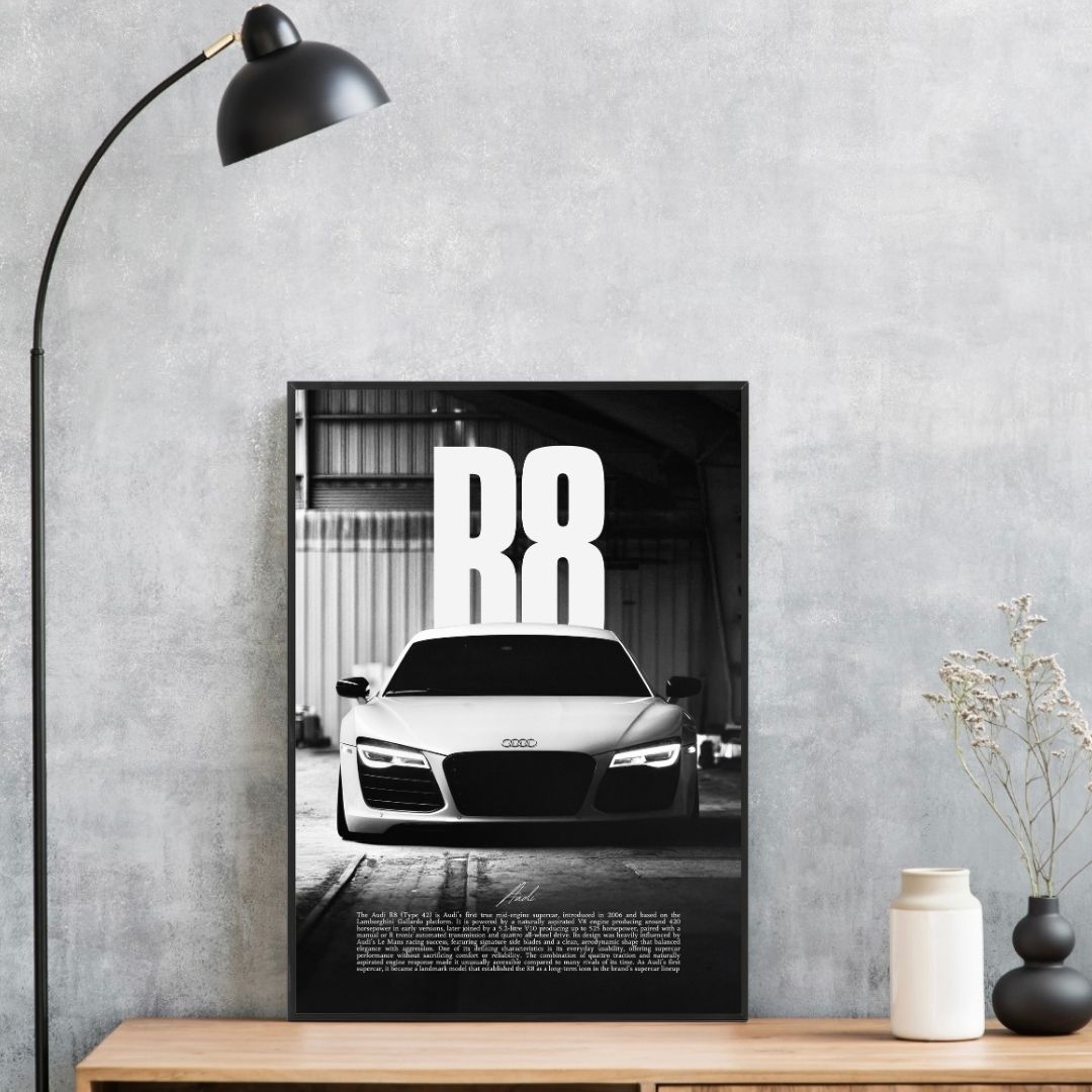 Audi R8 Type 42 White - Gallery