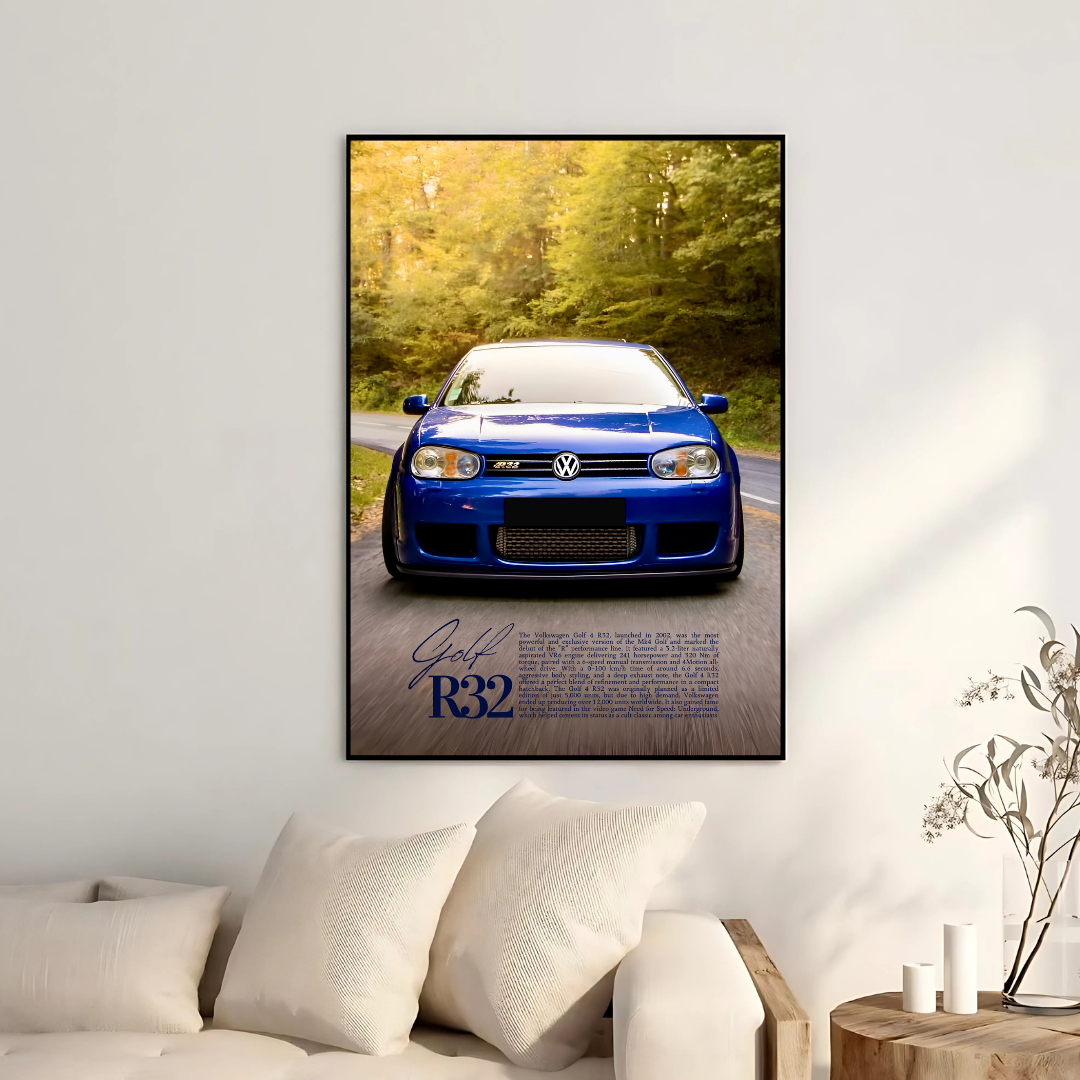 Volkswagen Golf MK4 R32 Blue - Old money