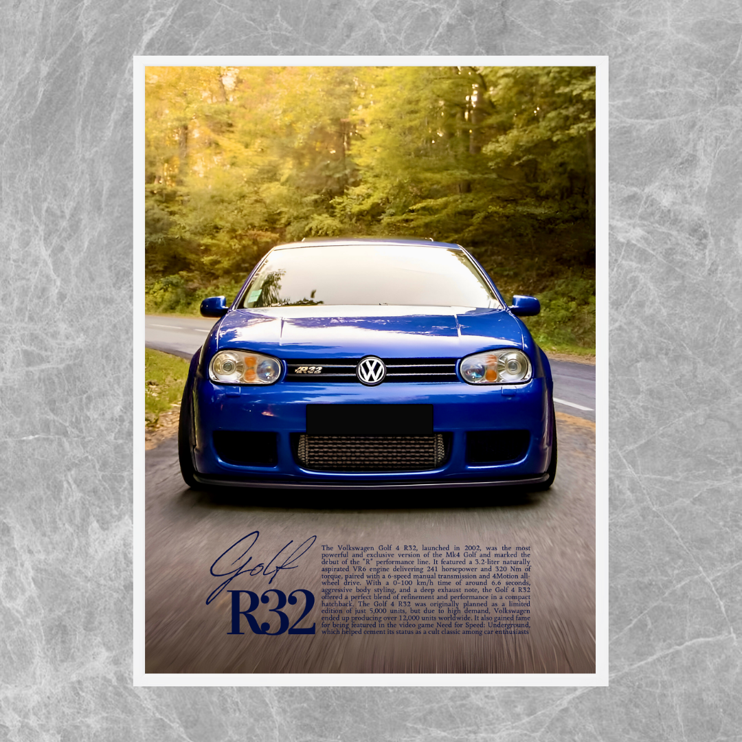 Volkswagen Golf MK4 R32 Blue - Old money