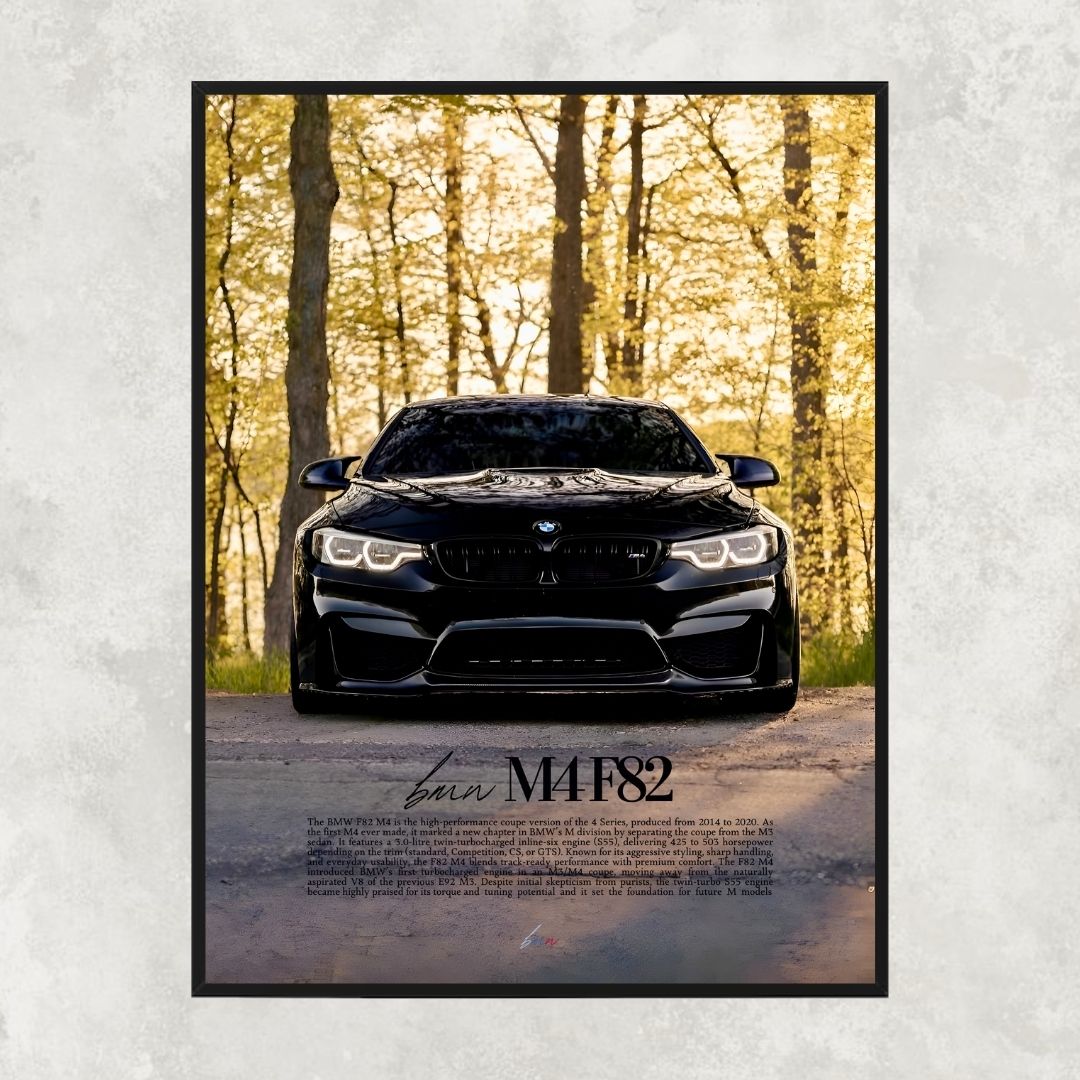BMW M4 F82 Forest - Old money
