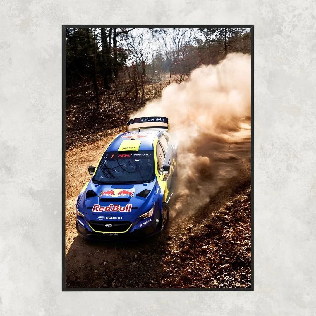 Subaru WRC Rally Front - Old money
