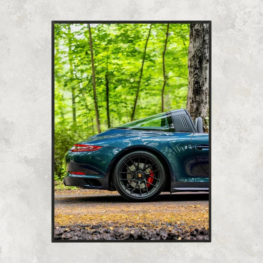 Porsche 911 Targa Blue - Gallery