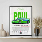 Mitsubishi Eclipse Paul Walker - Descriptive