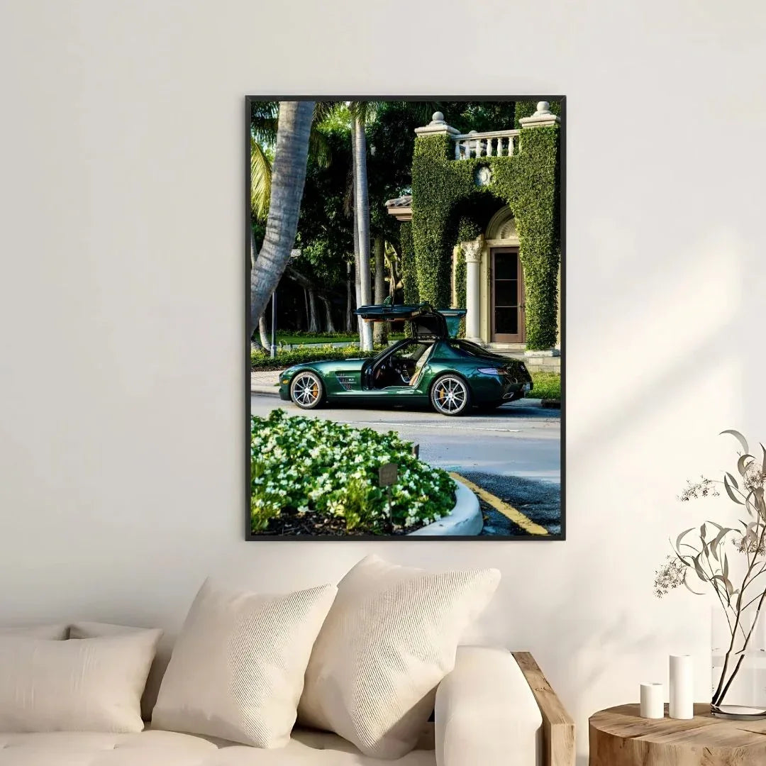 Mercedes SLS AMG Grün - Galerie