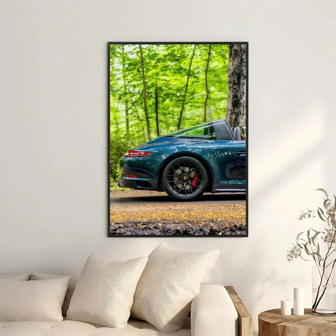 Porsche 911 Targa Blue - Gallery