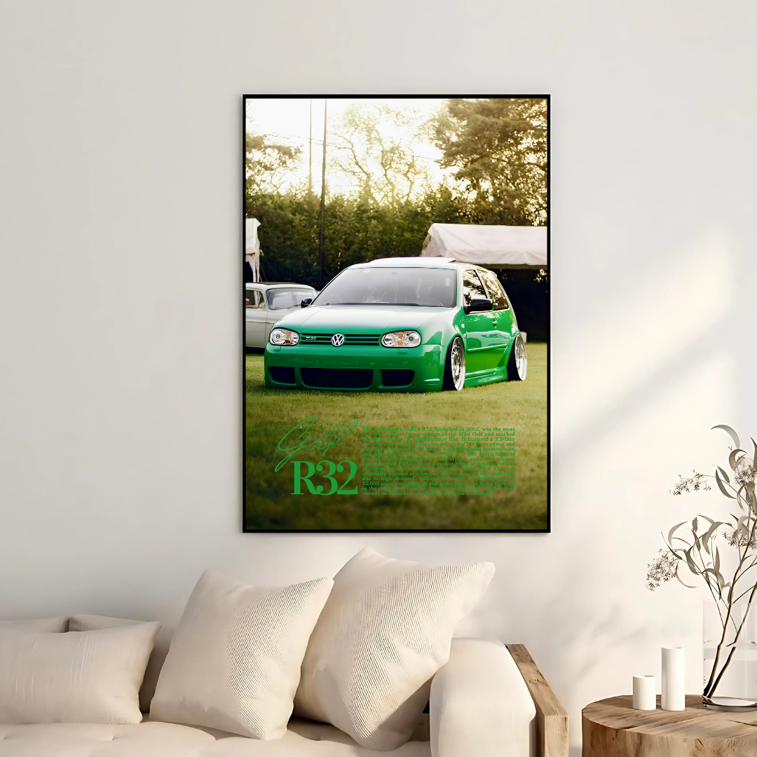 Volkswagen Golf MK4 R32 Green - Old Money