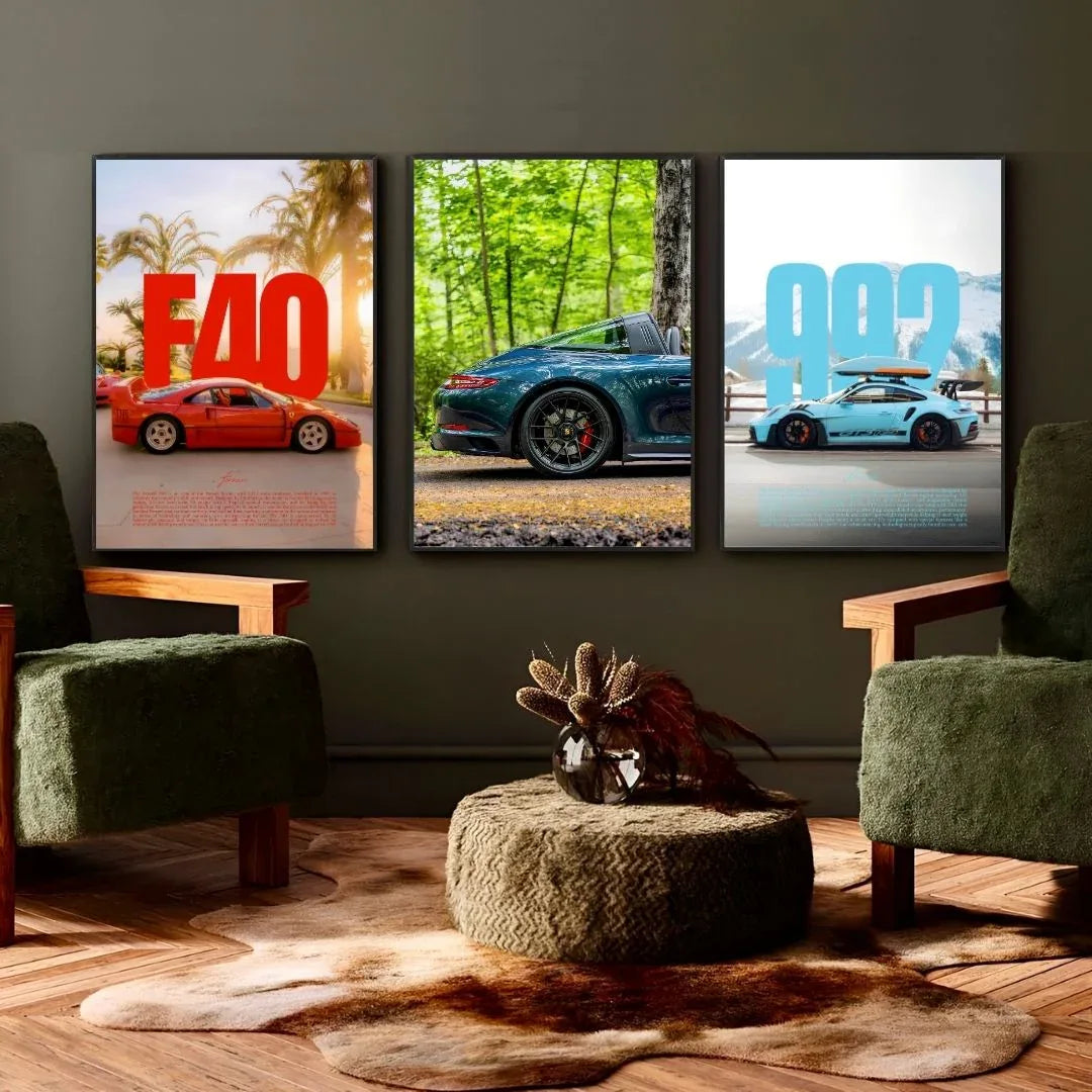 Porsche 911 Targa Blue - Gallery