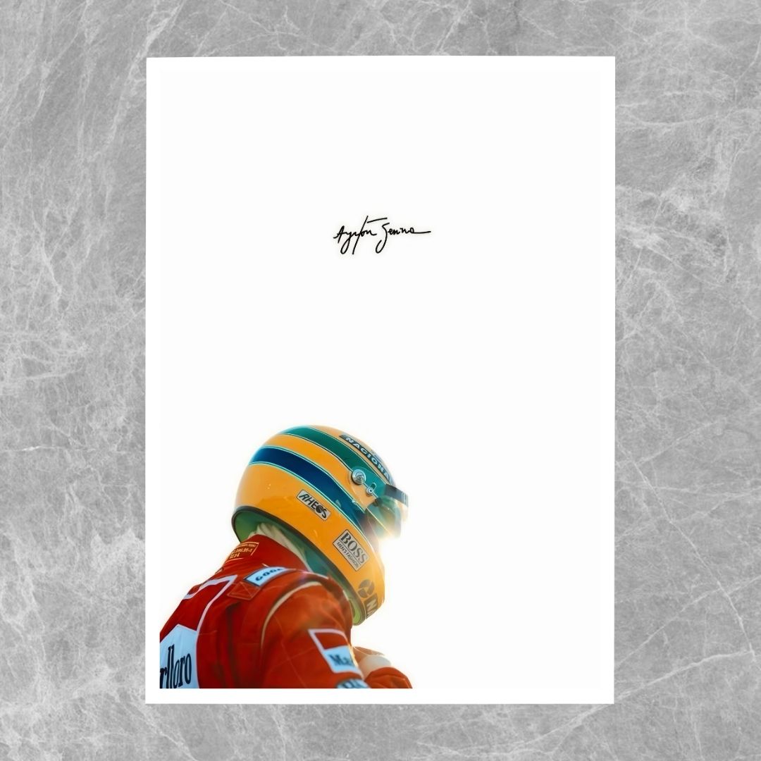 Ayrton Senna Signature - Gallery