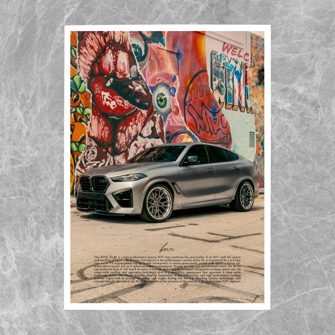BMW X6 M Grey - Gallery