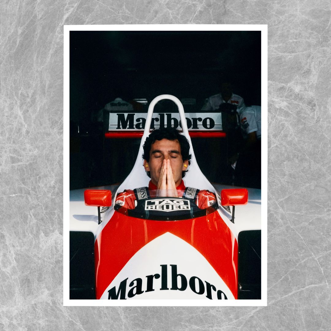 Ayrton Senna Praying - Gallery