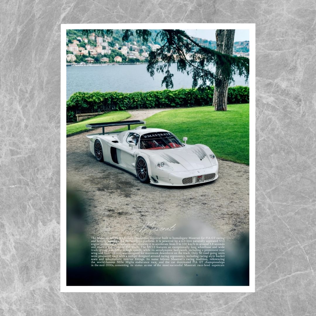 Maserati MC12 White - Gallery