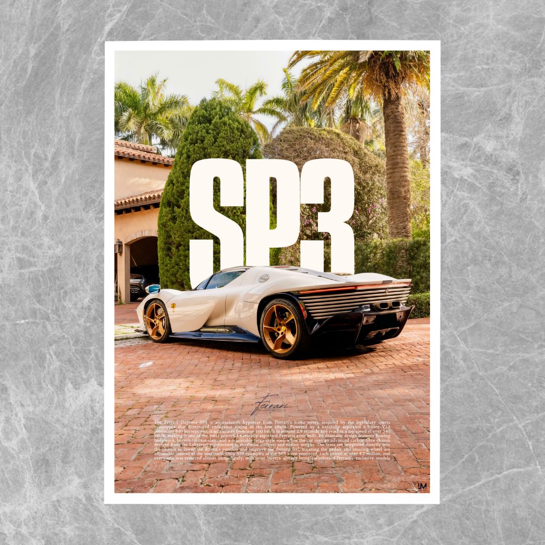 Ferrari Daytona SP3 Weiß - Galerie