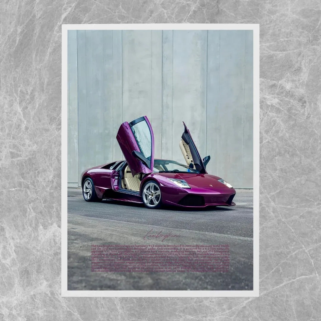 Lamborghini Murciélago Purple - Gallery