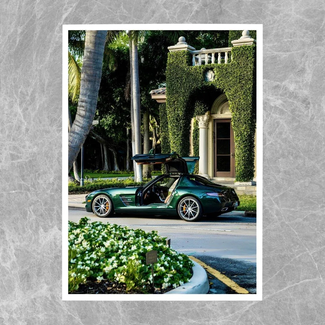 Mercedes SLS AMG Grün - Galerie