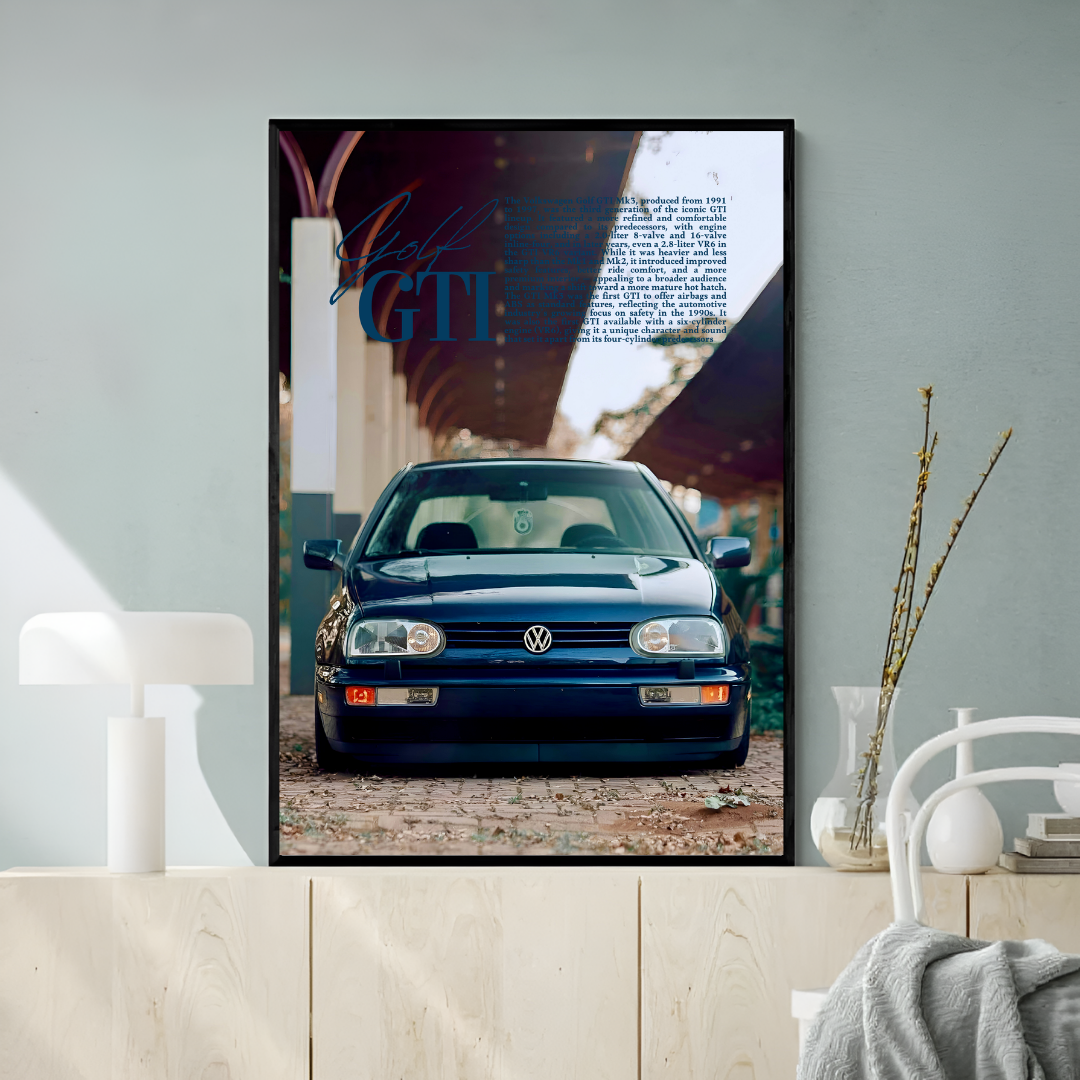 Volkswagen Golf GTI MK3 Blue - Old money