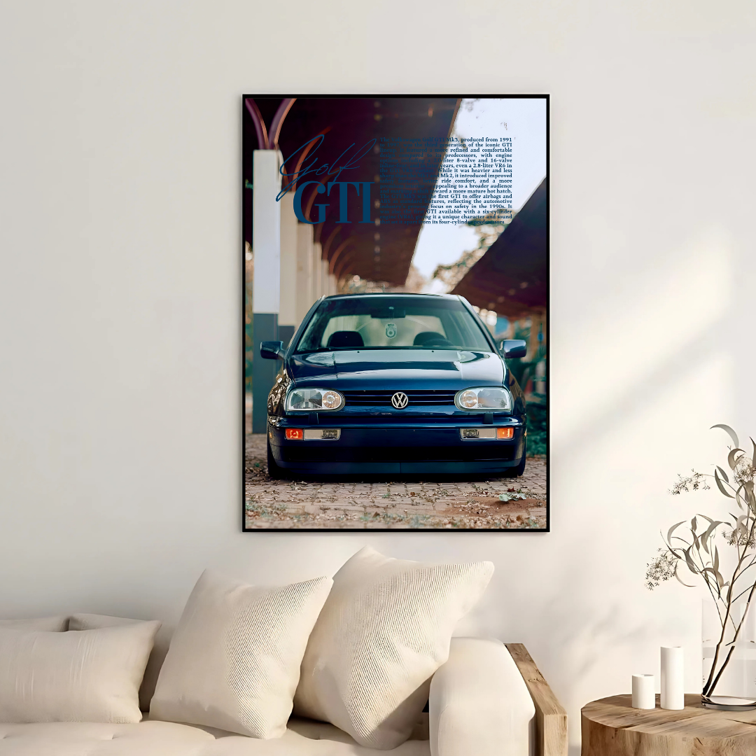 Volkswagen Golf GTI MK3 Blue - Old money