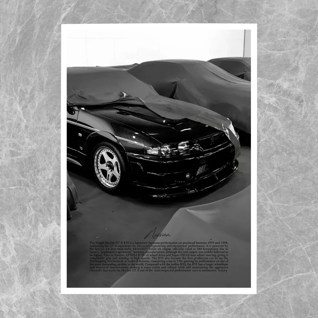 Nissan GTR R33 Capot - Galerie